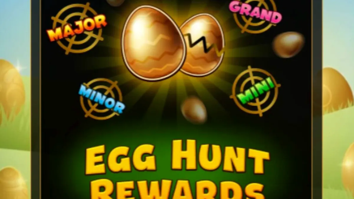 Tampilan visual slot Golden Egg Hunt dengan tema musim semi yang cerah